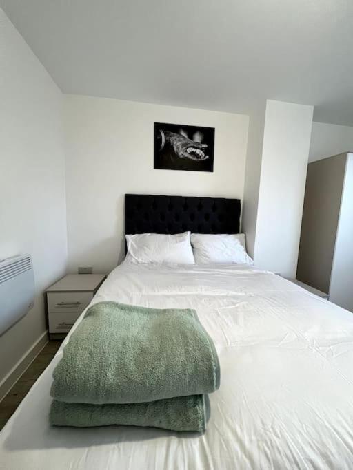 Luxurious City View Apartment In Salford แมนเชสเตอร์ ภายนอก รูปภาพ